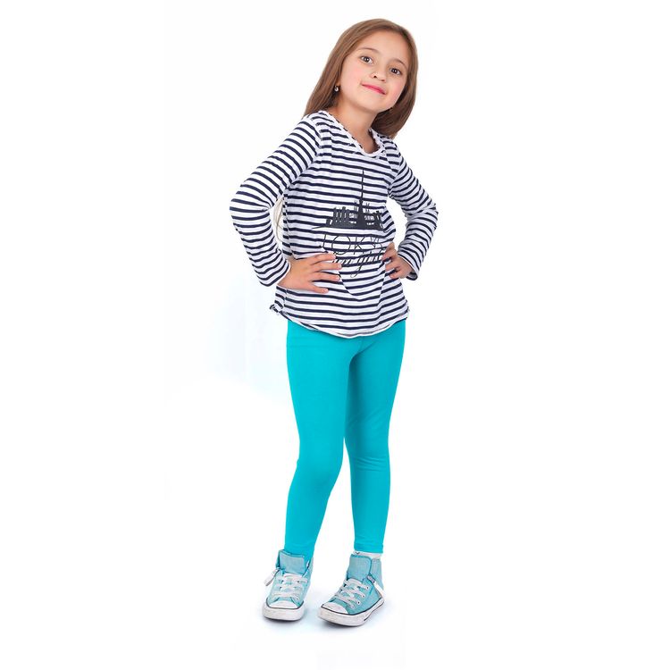 Pantalones Para Niñas Coppel Leggings Acampanados Para Niña