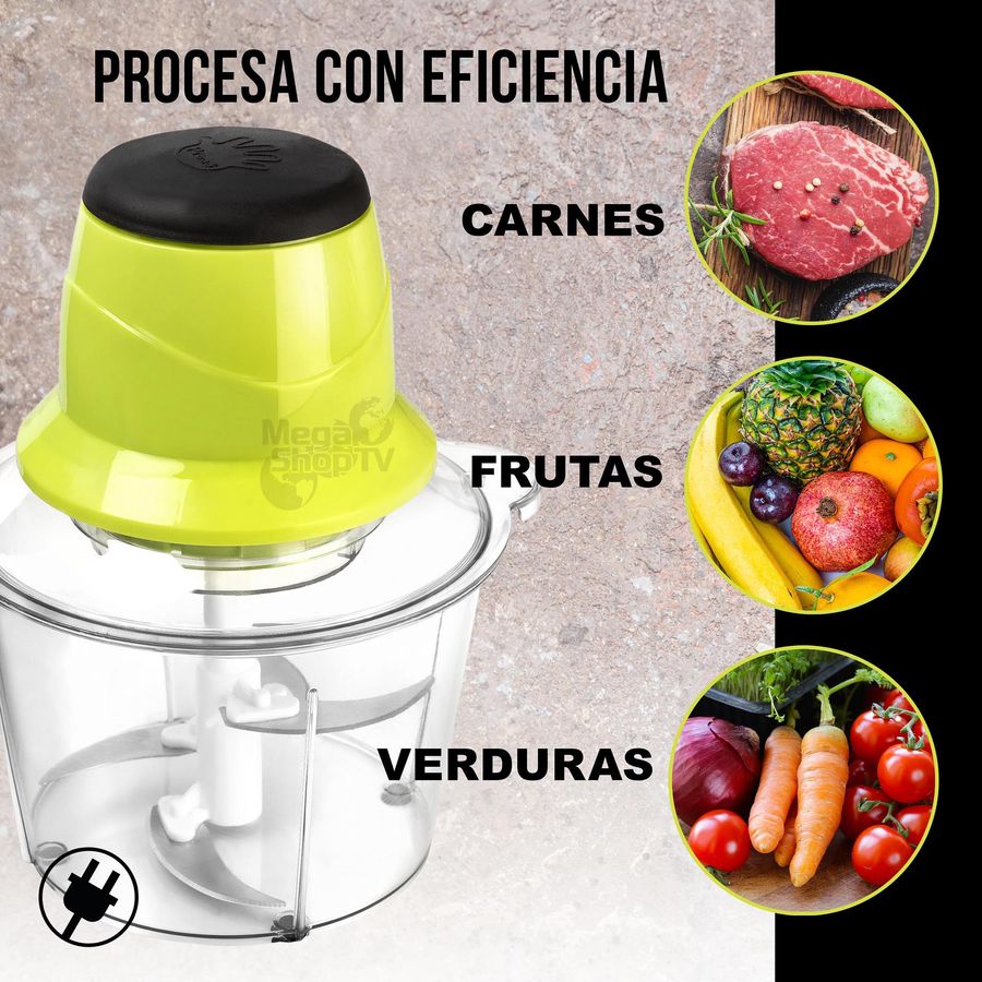 Picatodo Procesador Eléctrico para Verduras, Carnes y Frutas – vitrebol  Ecuador