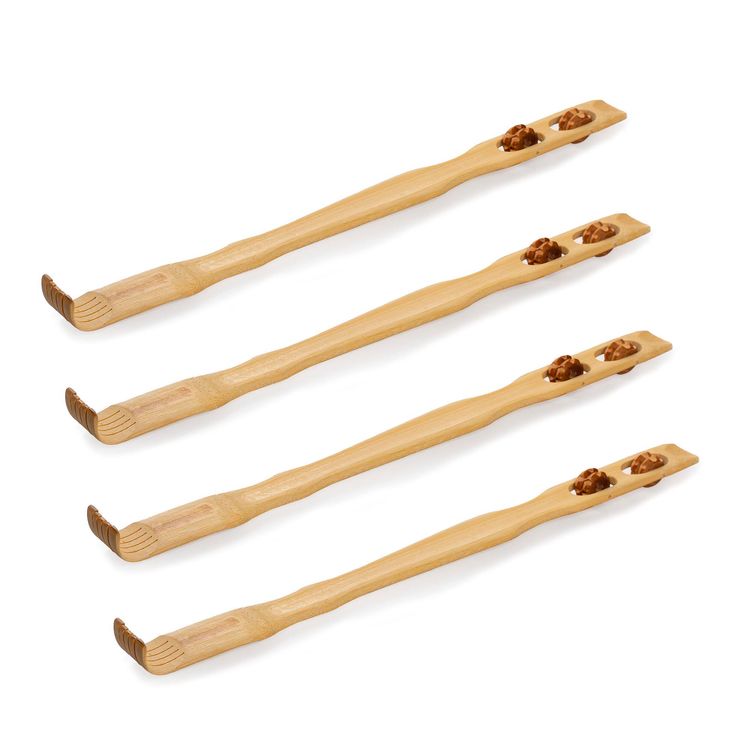 Kit-x-4--Rascador-de-espalda-bambu-natural-relajante