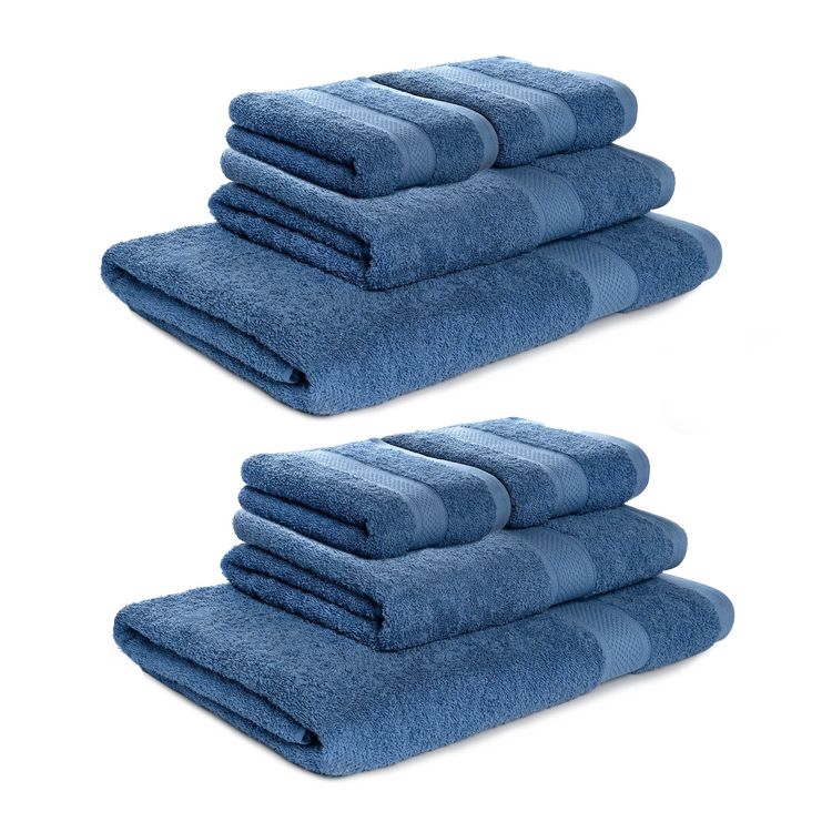 Combo--Set-X8-toallas--2-extragrande-2-cuerpo--4-de-manos-Azul
