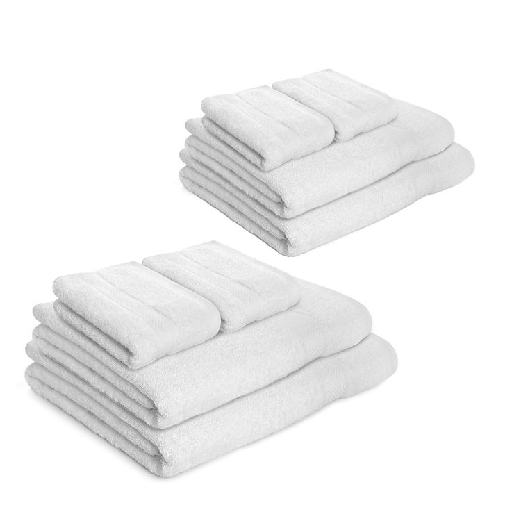 Set-X8-toallas-hoteleras--4-toallas-de-cuerpo--4-de-manos-Blanca