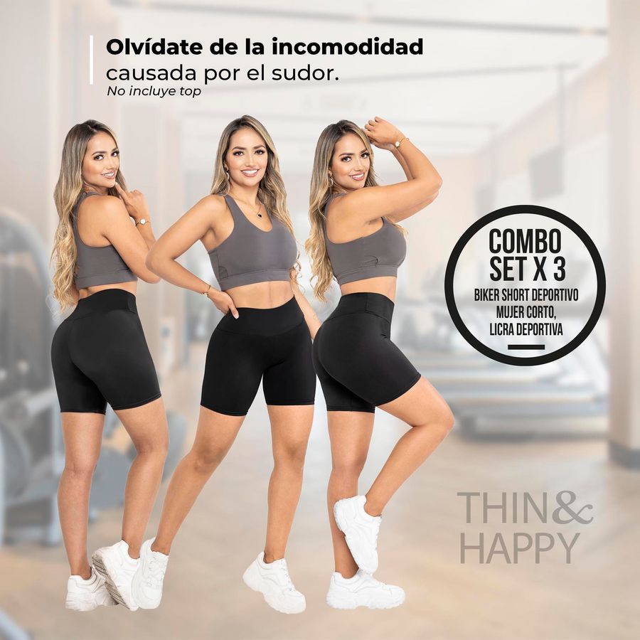 Seamless Biker Shorts Deportivo mujer - Ropa deportiva Gym