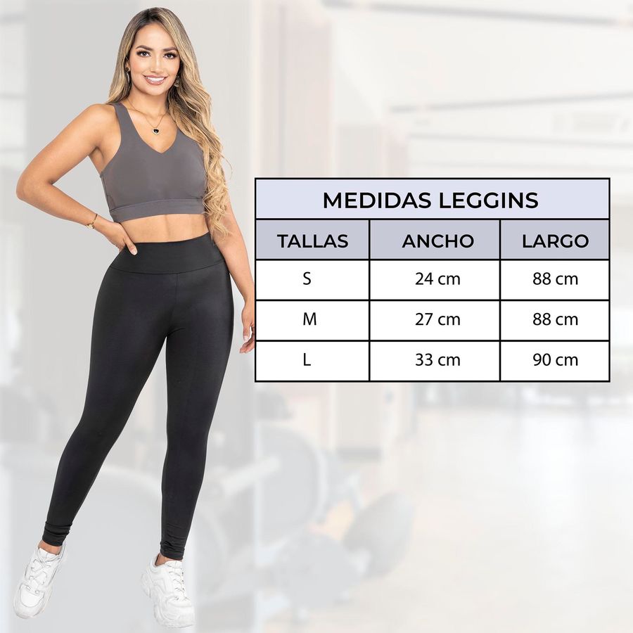 Leggins cortos tipo Biker para entrenamiento deportivo con tiro alto en  Neopreno 765825