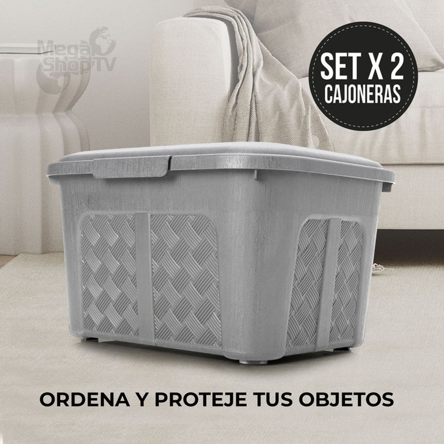 Distribuidora Megaplastic - Nuestras cajas organizadoras serán perfectas para  guardar ropa de cama, ropa de temporada y cualquier tipo de accesorios 😉.  #megaplastic #organizar #organizadores #hogar #viña #estilo #decoracion  #familia