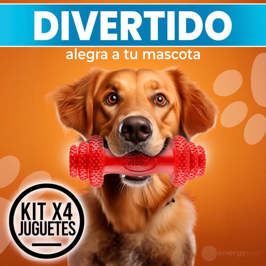 Kit De Juguetes Para Perro