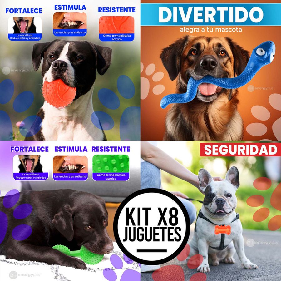 Kit De Juguetes Para Perro